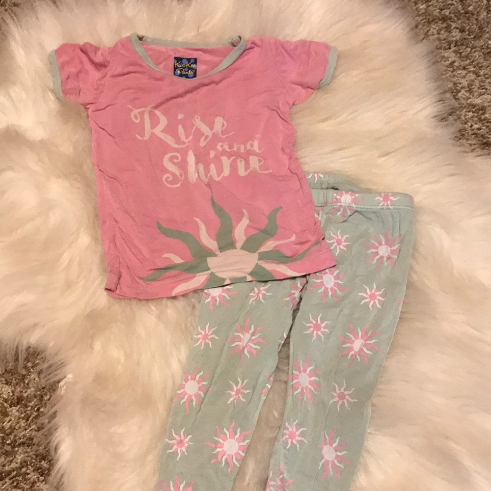 Kickee Pants pajama set
